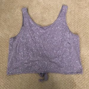 Cross back lululemon shirt